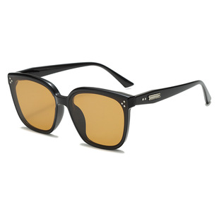 2024 New Vintage Gm Sunglasses Women's Sun Protection UV Protection Trendy Sunglasses Men's Korean Style Street Beat Glasses
