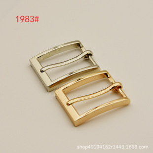Manufacturers direct a variety of specifications zinc alloy belt buckle buckle buckle D buckle waist buckle Japanese buckle 3.0cm pin buckle