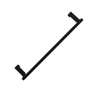Hanging Rod Cabinet Door Towel Rack Storage Hanging Telescopic Rod Rack Stainless Steel Punch-Free Towel Rack Kitchen Bathroom Hanging Rod