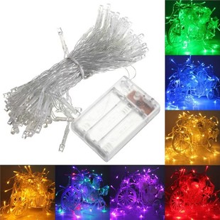 Manufacturers a large number of starry led light string battery box bare light string copper wire light string indoor usb Christmas light string