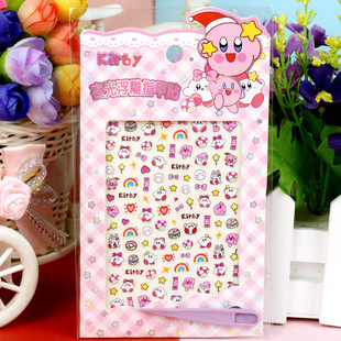 5D наклейки для ногтей для детей мультфильм Stidi Sanrio Culomi рельефные наклейки для ногтей водонепроницаемые наклейки для ногтей