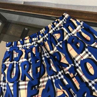 European and American Style Shorts Men's Summer Fashion Brand New Full Letter Printing Casual Internet Celebrant Hot Beach Pants Loosening Pants