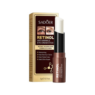 Полный английский SADOER Retinol Series Крем-карандаш для глаз Увлажняющий периметр глаз Улучшающий сушильный крем для глаз Трансграничная Внешняя торговля Оптовая торговля