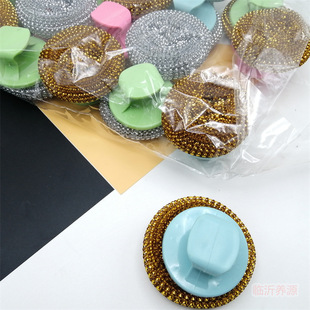 Small size round head pot brush