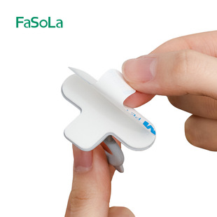 FaSoLa non-dirty silicone toilet seat cover lifter toilet lid lifter toilet lid lifter