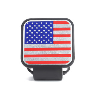 Cross-border car modification accessories trailer hook dust plug off-road vehicle plug cover traction square mouth protective cover 2 inches