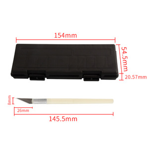 Qipang model carving knife grinding aluminum alloy tool hand trimming knife scraper suit 3d printer