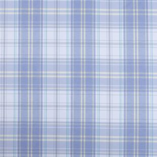 Bai Ming polyester yarn-dyed twill blue and white jk plaid skirt luggage shoes hat hair accessories bow tie home textile lo skirt decorative fabric