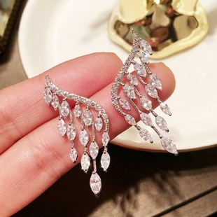 New Arrival Female Angel Wings Ring Alloy Wings Ring Engagement Wedding Ring Female Ring Jewelry Bangle