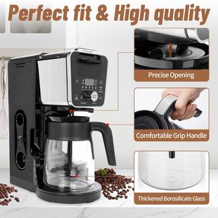 12 cup coffee pot replacement for ninja coffee machine CFP101 CFP201 CFP301 CFN601