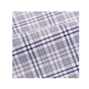 Factory Ready-Made Direct Sales Polyester-Cotton Yarn-Dyed Plaid Fabric 120g Flap Pocket Pants Fabric Vertical Strip Plaid Shirt Fabric
