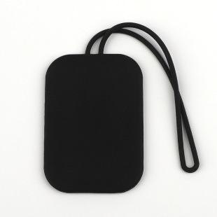 Cross-Border Hot-Selling High-Grade Silicone Luggage Tags for Travel, Business Trips, Boarding, Anti-Loss, Signature Tags, Luggage Check-In Tags
