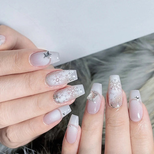Manicure hollow-out inkjet stickers wholesale ins pailixi Hot Love Star Butterfly adhesive inkjet Template