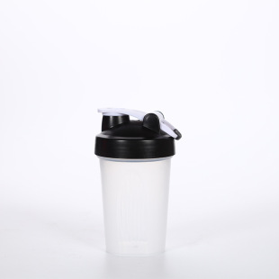 Processing custom sports kettle protein powder shake Cup new fashion milkshake cup plastic cup 400ml
