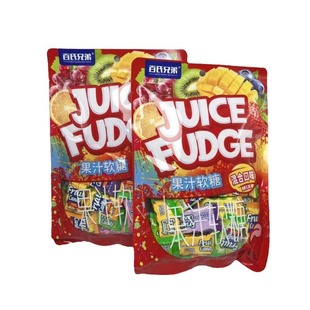 Baishi brothers 88g fruit juice soft candy mixed flavor bagged leisure office children's greedy fruit soft candy snacks