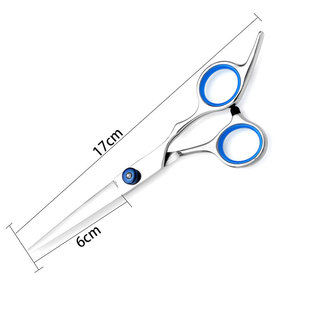 Barber scissors stainless steel 11 pieces Black Gold flat scissors tooth scissors bangs thin mid-range scissors suit professional hairdressing scissors