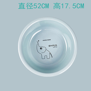Large Round Washbasin Household Baby Plastic Basin Ten-year-old Baby Bath Tub Foot Washing Basin Washbasin Factory