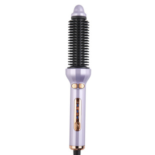 Curly Hair Comb Short Hair Inner Buckle Lazy Curly Hair Stick Women's Large Curly Hair Straight Hair Comb Anti-Perm Automatic Curling Stick