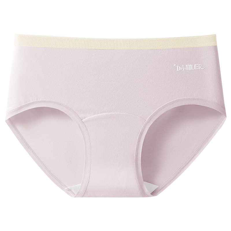 Women's pure cotton underwear, cross-border pure cotton underwear, extra long crotch, plus size women's underwear, student and teenage girl briefs