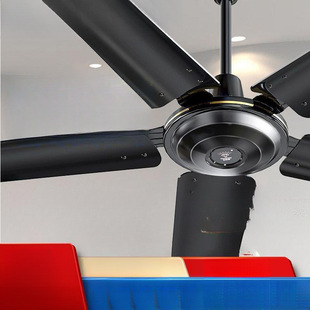 Industrial Five-leaf Ceiling Fan Household Inch Large Wind Iron Leaf Living Room Dining Room Dormitory Industrial Five-leaf Fan
