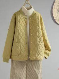Pick up the leak! cotton and thickening cotton-padded jacket coat women's winter versatile casual single-breasted warm cotton-padded baseball coat