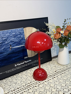 Newlywed Dowry Everlasting Lamp Red Wedding Festive Bedside Atmosphere Lamp High-End Wedding Room Decoration Table Lamp for the Newlyweds