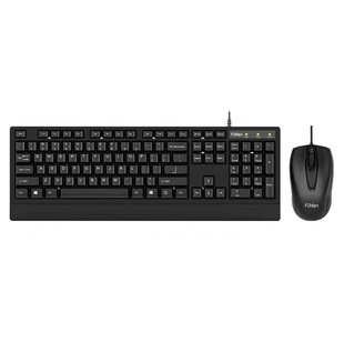Fuller ler650 Проводной костюм с клавиатурой и мышью Деловой офис Домашний с ручным USB Настольный компьютер Универсальный