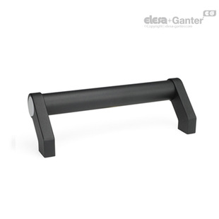 Elesa + Ganter brand direct sales U-shaped handle GN 334 oval tubular handle installed from the back