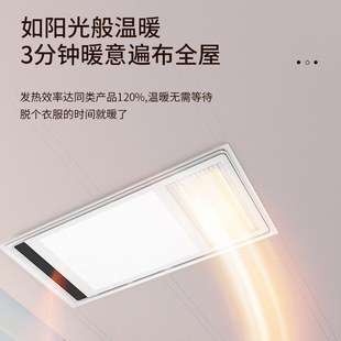 Undertake All Types of Brand Customization of Air-Heated Bathroom Heaters, Integrated Ceiling Ventilation Fans, Lighting, Integrated Bathroom Multi-Function