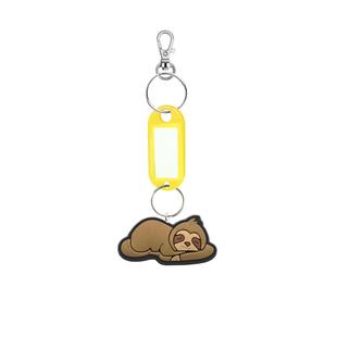 Cross-border Sloth Colorfulful Plastic Sign Key Tag shein Luggage Label Key Sign Key Label