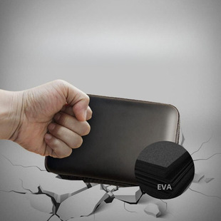 Hard portable small hard drive protective case multi-functional shockproof eva case for hard drive storage