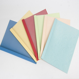 Color blue hot melt envelope 1-50mmA4 glue transparent cover paper cover binding contract tender cover
