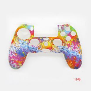 Ручка PS4 Защитный чехол Процесс печати с переносом воды Ручка PS4 Силиконовый чехол Камуфляжный силиконовый чехол Ручка PS4 Мягкий резиновый чехол
