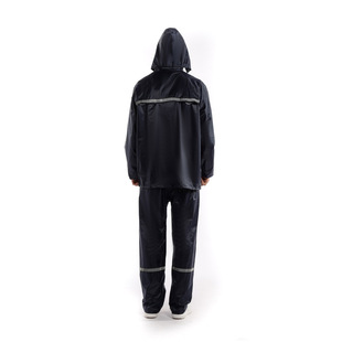 Separates Suit Raincoat Polyester Pvc Adult Reflective Raincoat Cycling Battery Car Suit Raincoat Factory Wholesale