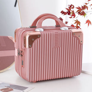 Handcase 14 inch password box female retro small suitcase 16 cosmetic bag 17 large capacity computer storage bag 15