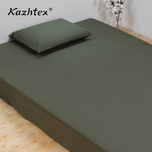Factory-Produced Silver-Plated Fiber Grounding Sheets with Plaid Green Antibacterial Conductive Grounding Fitted Sheets Including Right-Angle Grounding Wire
