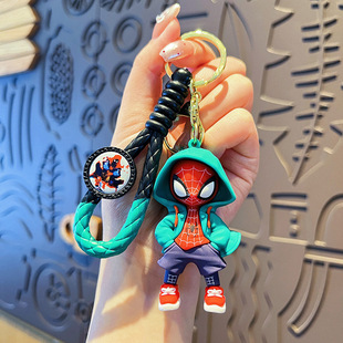 Cartoon Handmade Doll Keychain Exquisite Doll Student Backpack Pendant Car Accessories Couple Small Gift Wholesale