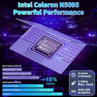 16-дюймовый цветной 16 "Purple LaptopUltra-Narrow Bezels 2.5K N5095 MOQ