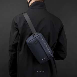 WEPOWER new men's bag casual shoulder bag chest bag functional style messenger bag fashion waist bag small shoulder bag
