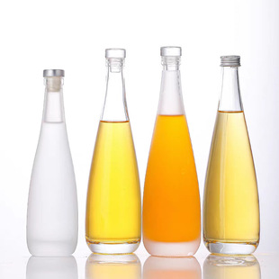 330ml Glass Wine Bottle Fruit Wine Bottle Empty Bottle White Wine Glass Bottle Ice Wine Bottle One Jin Wine Container Wine Bottle