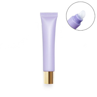 20ml/g Frosted Matte Purple Cosmetic Plastic pe Soft Tube Eye Cream Essence Oil Gel Gel Sub-bottle