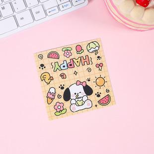 Fresh and transparent a4a5 card book ins Wind star-chasing photo album this small card four-square storage binder album set