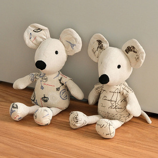 Fabric Cartoon Dog Fine Sand Door File Decorative Ornaments Sandbag Cute Doll Doll Animal Wind Resistance Anti-collision Door Resistance
