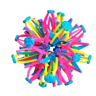 Children's Toy Ball Blossom Ball Magic Ball small size Telescopic Ball Self-produced Night Market Kindergarten Performance Ball