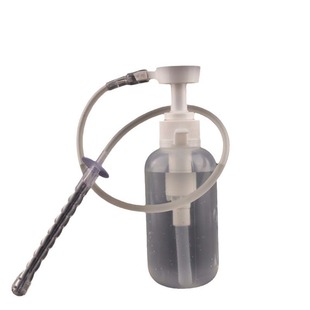 Metal Hollow Anal Plug Vaginal Irrigation Dilator Speculum for Men and Women's Retinal Enema Fun Adult Products