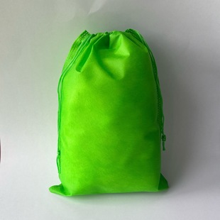 Non-Woven Drawstring Flap Pocket Pants Shoes Toy Drawstring Bag Dustproof Ready-Made Storage Bag Drawstring Can Be Printed with Logo