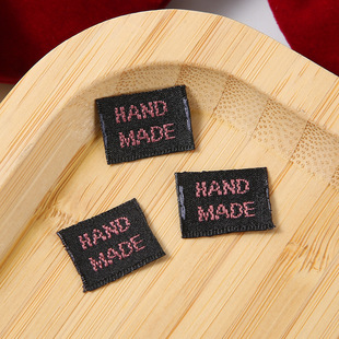 In stock HANDMADE woven buckle hair band special decoration Korean universal HANDMADE English DIY embroidery label