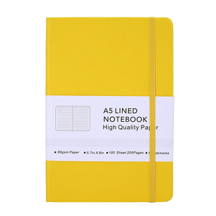 Amazon cross-border notebook elastic strap notepad can be printed with special edition dot matrix inner page can be printed with exclusive logo
