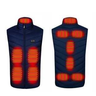 Smart Heating Vest Rechargeable Heating Vest Electric Warm Clothes for Men and Women Amazon Cross-border Spot