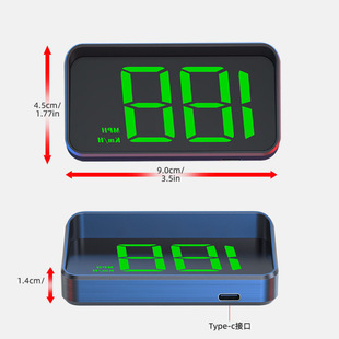 HUD Head Display Новая энергия трамвай Специальный автомобиль универсальный проектор лобового стекла спидометр GPS Beidou